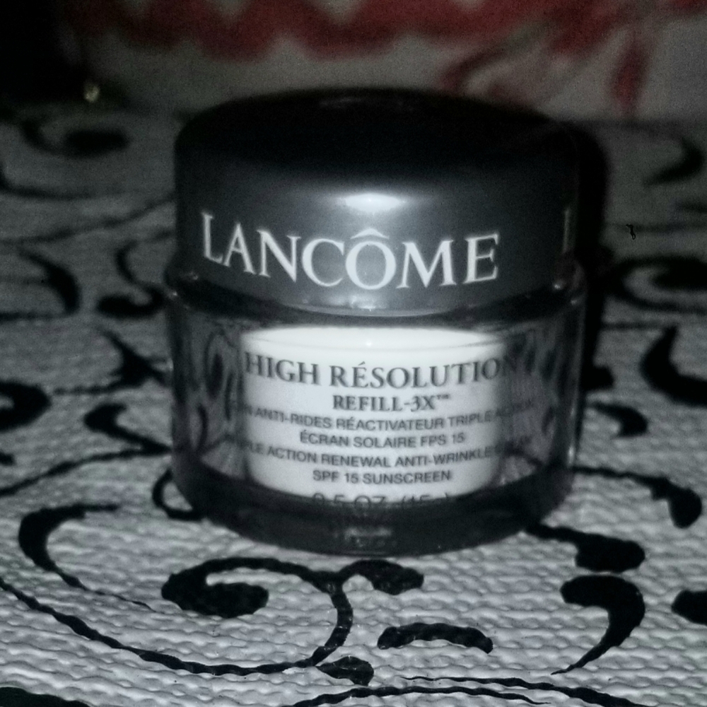 Lancome High Resolution cream